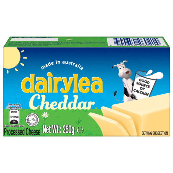 DAIRYLEA CHEDDAR BLOCK 250G