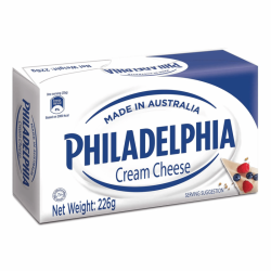 KRAFT PHILADELPHIA CREAM CHEESE 226G KRAFT PHILADELPHIA CREAM CHEESE 226G