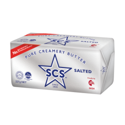 SCS SALTED BUTTER 227G SCS SALTED BUTTER 227G