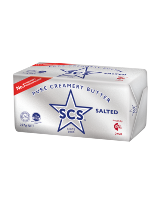 SCS SALTED BUTTER 227G