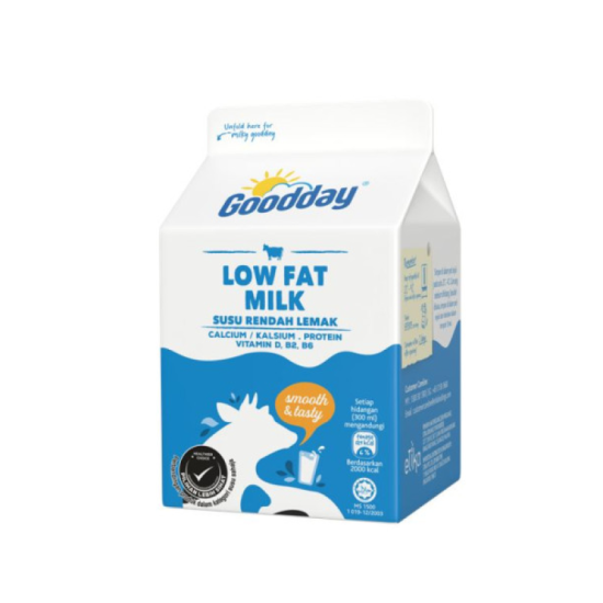 GOODDAY LOW FAT MILK 300ML