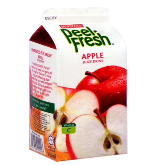 MARIGOLD PEEL FRESH FRUIT JUICE APPLE 300ML