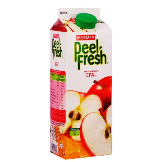 MARIGOLD PEEL FRESH FRUIT JUICE APPLE 1L