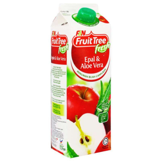 F&N FRUIT TREE JUICE APPLE ALOE VERA 1L