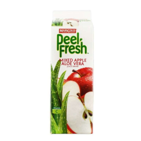 MARIGOLD PEEL FRESH JUICE APPLE ALOE VERA 1.89L