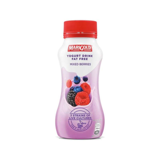MARIGOLD 0% FAT YGT DRK MIX BERRY 200ML