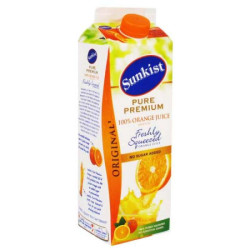 SUNKIST PURE PREMIUM ORANGE JUICE 1L SUNKIST PURE PREMIUM ORANGE JUICE 1L