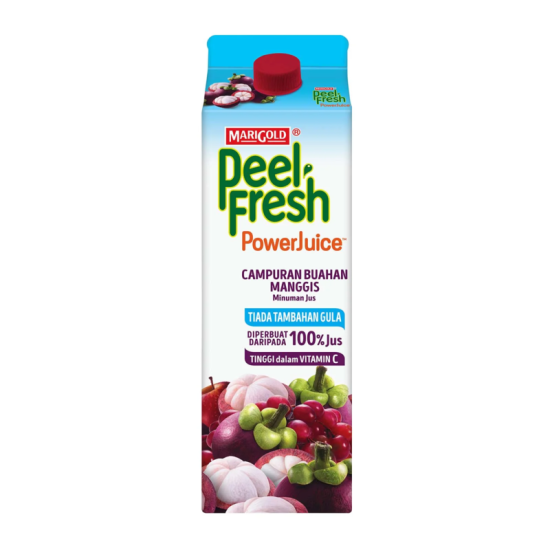 MARIGOLD PEEL FRESH POWERJUICE MIX MANGOSTEEN 1L