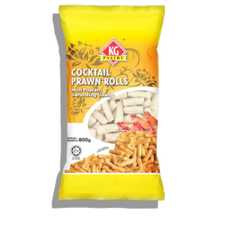 KG COCKTAIL PRAWN ROLL 800G KG COCKTAIL PRAWN ROLL 800G