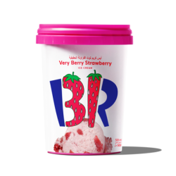 BASKIN ROBBINS ICECREAM VERY BERRY STRAWBERRY 500M