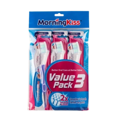 MORNING KISS DELUXE TOOTHBRUSH HARD 3'S MORNING KISS DELUXE TOOTHBRUSH HARD 3'S