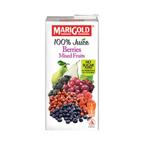 MARIGOLD 100% JUICE PEAR & MIXED BERRIES 1L