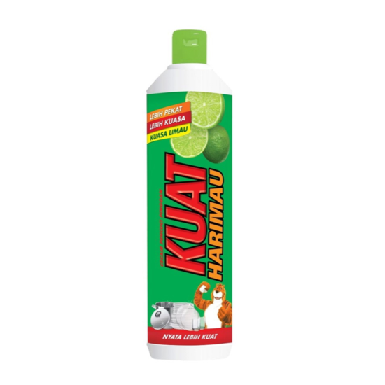 KUAT HARIMAU DISHWASH LIME 900ML