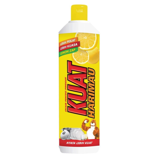 KUAT HARIMAU DISHWASH LEMON 900ML