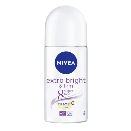 NIVEA WOMEN DEODORANT - EXTRA BRIGHT FIRM Q10 50ML