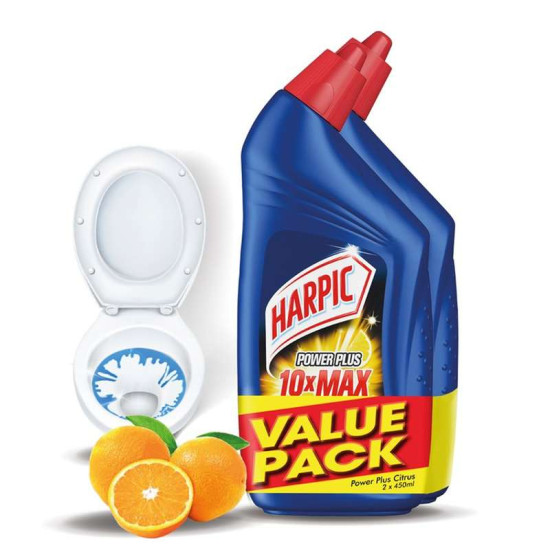 HARPIC LIQUID POWER PLUS CITRUS 450ML*2