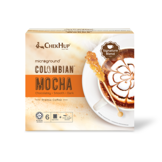 CHEK HUP MICROGROUND COLOMBIAN MOCHA 23GM*6