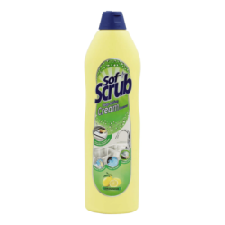 SOF SCRUB CREAM CLEANER LEMON 500ML SOF SCRUB CREAM CLEANER LEMON 500ML