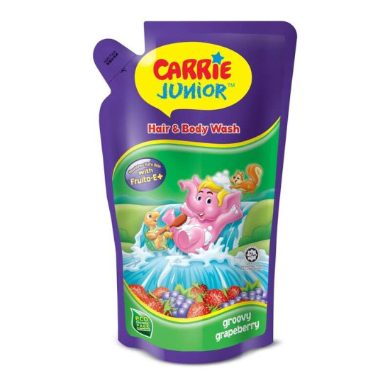 CARRIE JUNIOR HAIR & BODY WASH - GROOVY GRAPEBERRY 500G