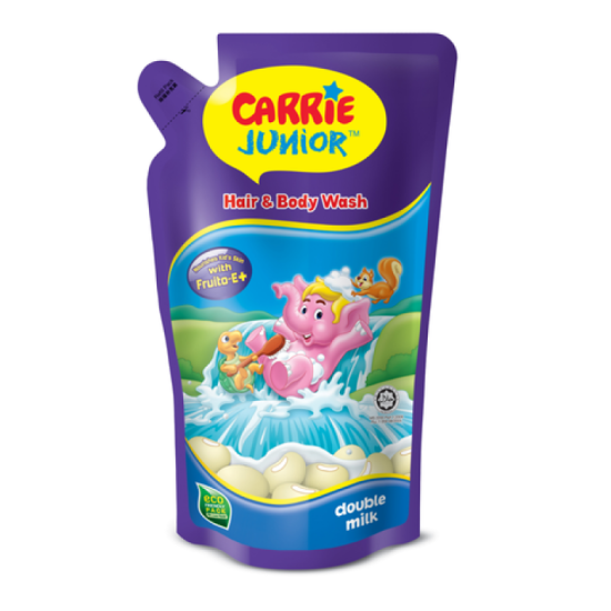 CARRIE JUNIOR HAIR BODY WASH DOUBLE MILK 500G