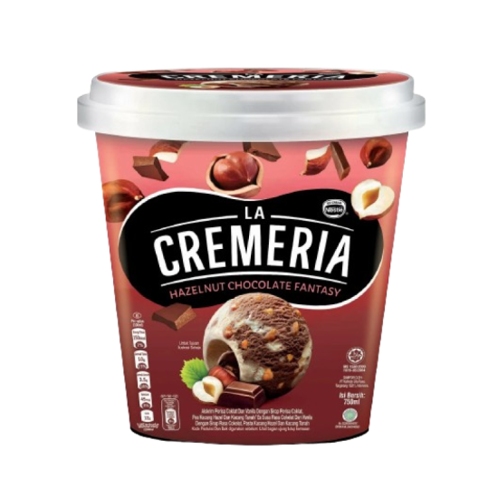 NESTLE LA CREMERIA HAZELNUT CHOCOLATE FANTASY 750ML