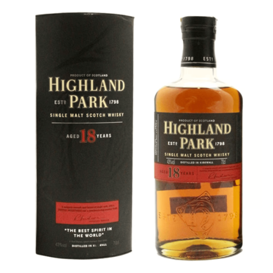 HIGHLAND PARK 18 YEAR OLD 70CL