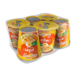 MAMEE EXPRESS CUP CHICKEN 64GM*6 MAMEE EXPRESS CUP CHICKEN 64GM*6