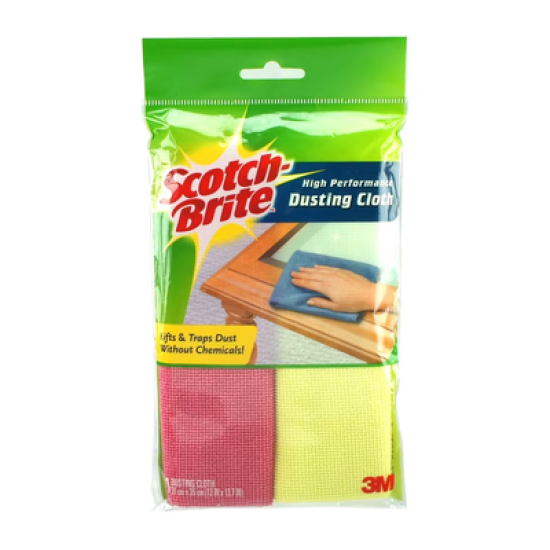 SCOTCH BRITE DUSTING CLOTH 2 PCS