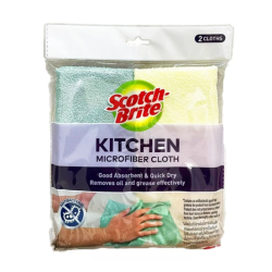 SCOTCH BRITE KITCHEN CLOTH 2 PCS SCOTCH BRITE KITCHEN CLOTH 2 PCS