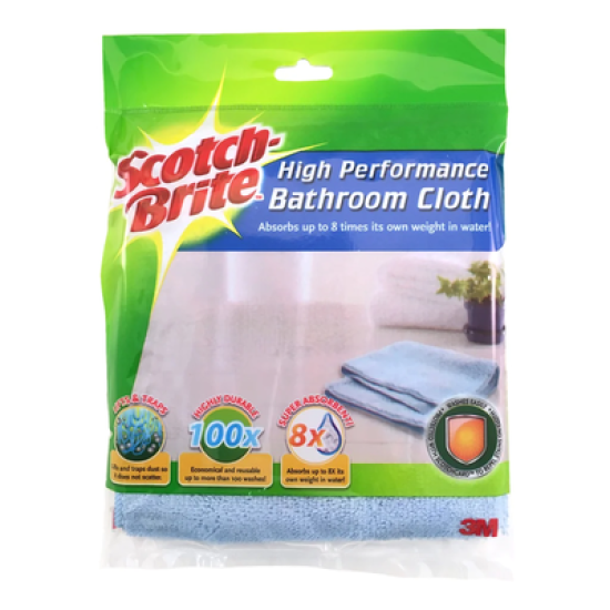 SCOTCH BRITE BATHROOM CLOTH 1 PC