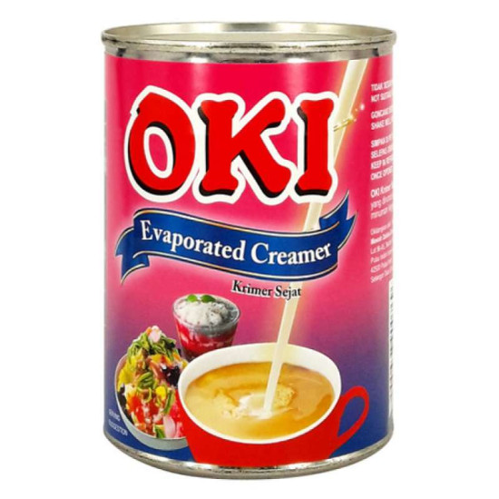 OKI EVAPORATED CREAMER 390GM OKI EVAPORATED CREAMER 390GM