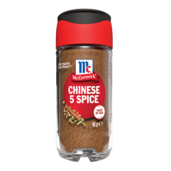 MCCORMICK CHINESE 5 SPICE 40GM MCCORMICK CHINESE 5 SPICE 40GM