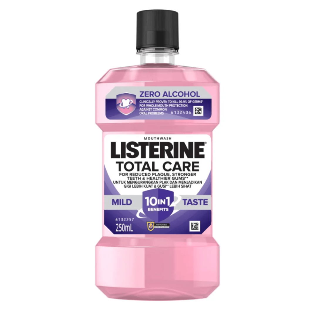 LISTERINE M/R TOTAL CARE LESS INTENSE 250ML