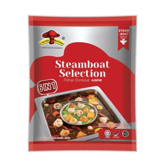 MUSHROOM STEAMBOAT SELECTION 6 IN 1 500G