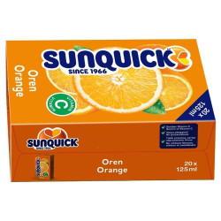 SUNQUICK ORANGE FRUIT DRINK 125ML*5*4 SUNQUICK ORANGE FRUIT DRINK 125ML*5*4