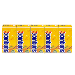 SUNQUICK MIXED MANGO FRUIT DRINK 125ML*5 SUNQUICK MIXED MANGO FRUIT DRINK 125ML*5