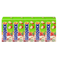 SUNQUICK APPLE FRUIT DRINK 200ML*5 SUNQUICK APPLE FRUIT DRINK 200ML*5
