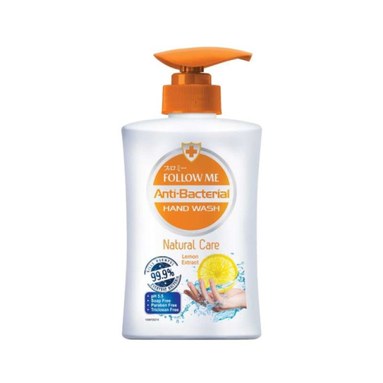 FOLLOW ME ANTIBAC HAND WASH NATURAL CARE 450ML