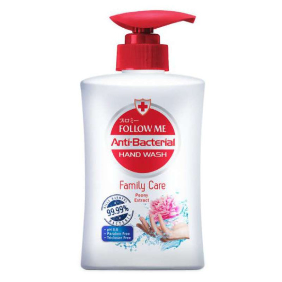 FOLLOW ME ANTIBAC HAND WASH FAMILY CARE 450ML