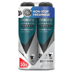 REXONA MEN DEODORANT SPRAY INVISIBLE DRY 135ML*2 REXONA MEN DEODORANT SPRAY INVISIBLE DRY 135ML*2
