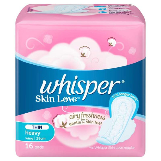 WHISPER SKIN LOVE DAY HEAVY 28CM*16S