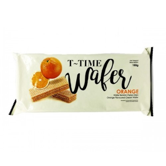 T-TIME WAFER BAR ORANGE 180GM T-TIME WAFER BAR ORANGE 180GM