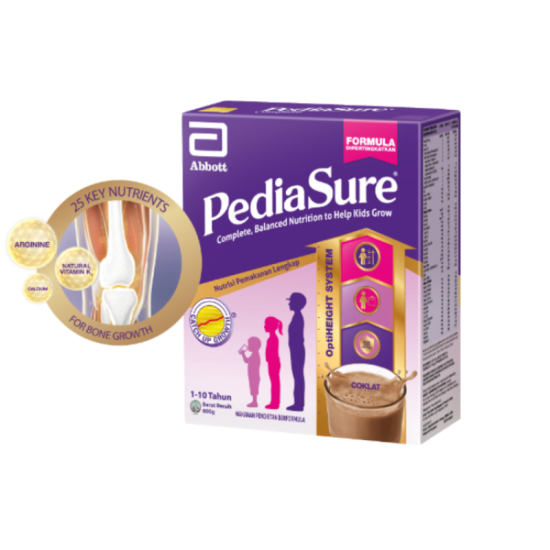 PEDIASURE OHT CHOCOLATE 600G BIB