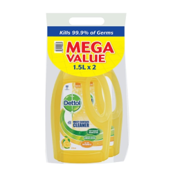 DETTOL MULTI SURFACE CLEANER CITRUS 1500ML*2 DETTOL MULTI SURFACE CLEANER CITRUS 1500ML*2