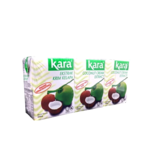 KARA COCONUT CREAM 200ML*3