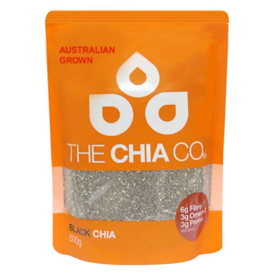 THE CHIA CO CHIA SEED BLACK 500G