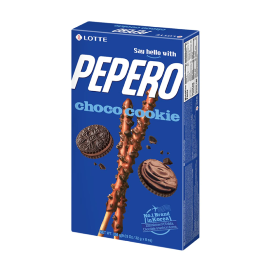 LOTTE PEPERO CHOCO COOKIE BIG PACK 256GM