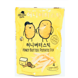 MASTER KIM HONEY BUTTER POTATO STICK 18GM*4 MASTER KIM HONEY BUTTER POTATO STICK 18GM*4