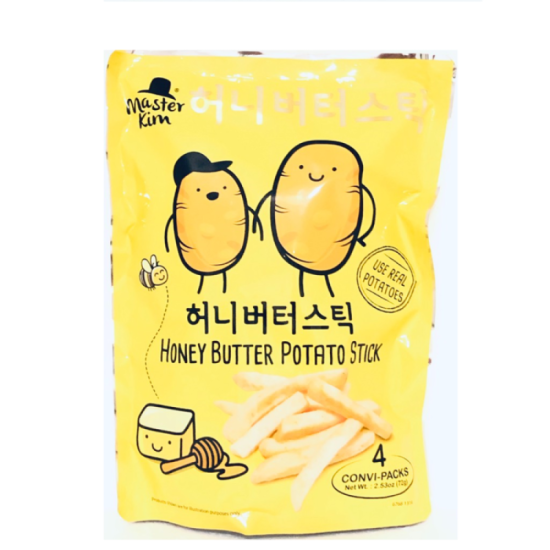 MASTER KIM HONEY BUTTER POTATO STICK 18GM*4