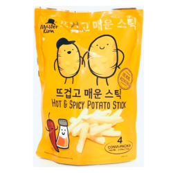 MASTER KIM HOT & SPICY POTATO STICK 18GM*4 MASTER KIM HOT & SPICY POTATO STICK 18GM*4
